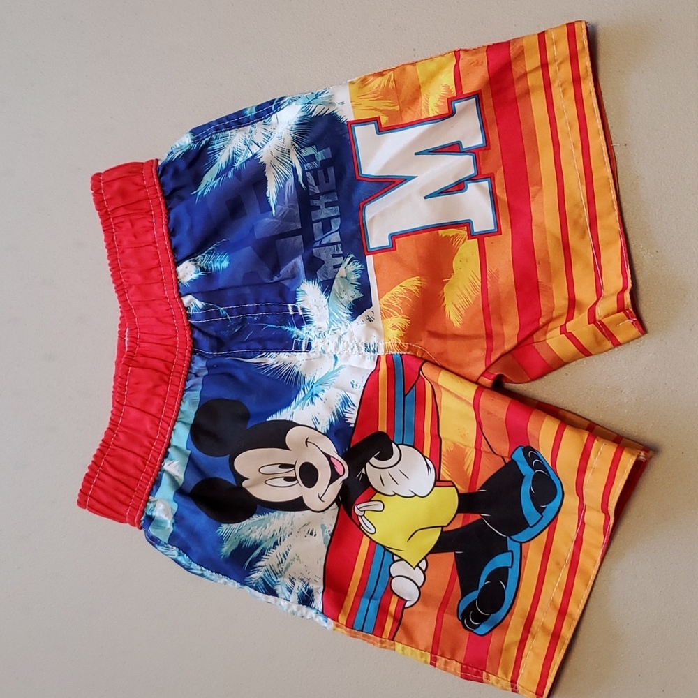 Mickey Mouse Swim Trunks